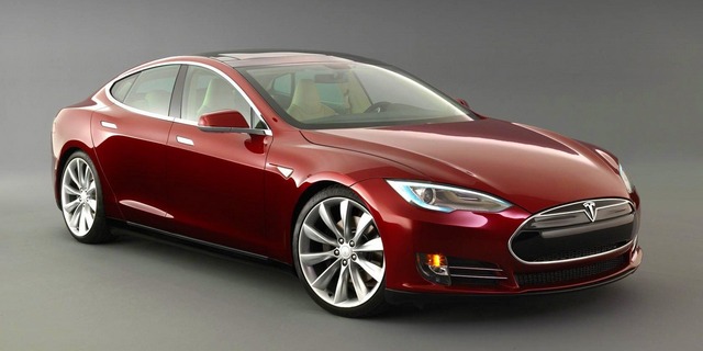Электромобиль Tesla модель S